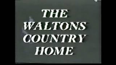 Mego Waltons Country Home Playset TV Commercial from 1975