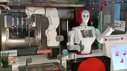 "Exploring Robotic Innovation: An Ice-Cream Vendor at Ladozhsky Station, St. Petersburg"