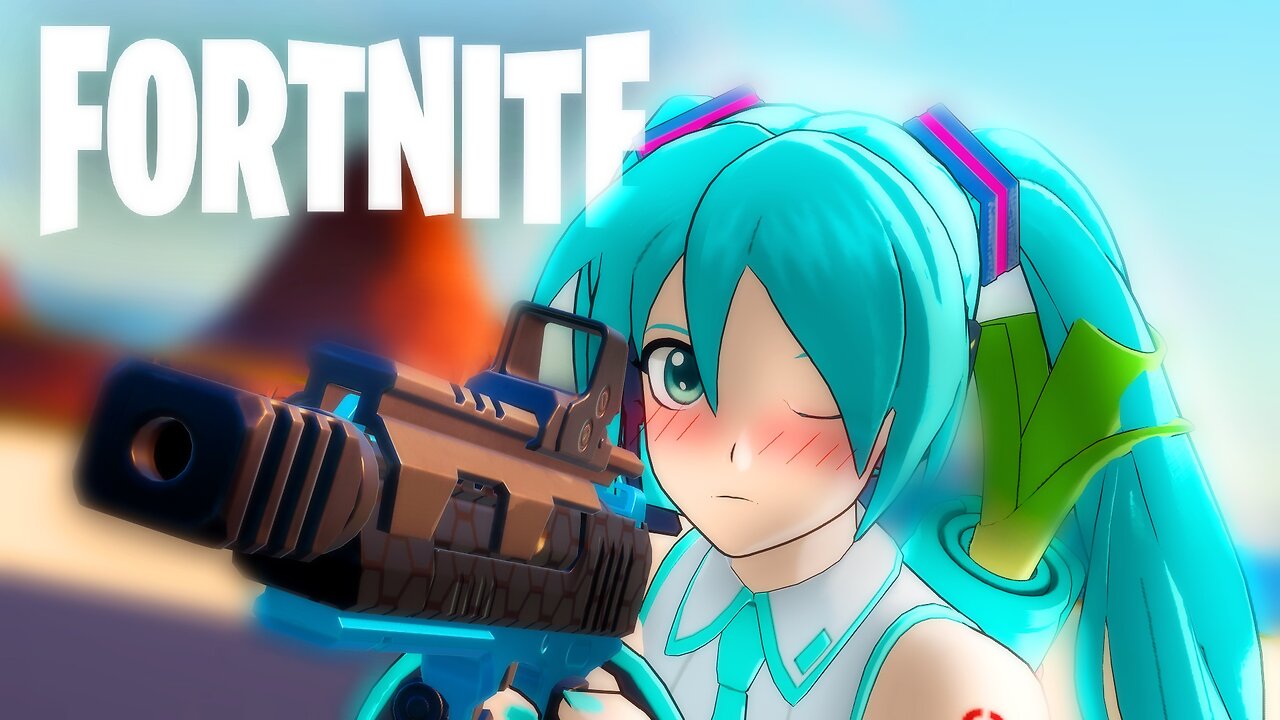 Hatsune Miku Dominates FORTNITE