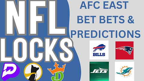 NFL AFC EAST - BETTING PREVIEW & PREDICTIONS + PLAYER PROPS