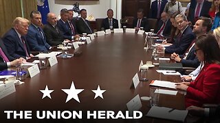 President Trump Hosts a Cabinet Meeting 08/26/2025