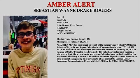 Missing Sebastian Rogers