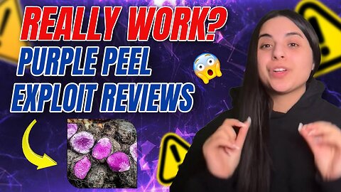 Purple Peel Exploit 😱 Weight Loss Without the Struggle!