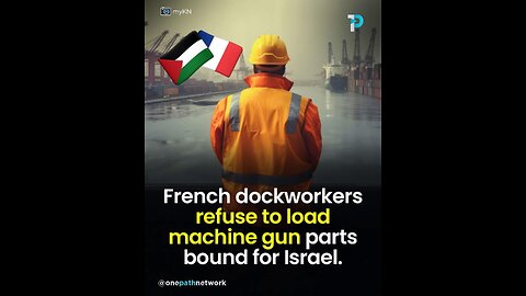 Französische Hafenarbeiter weigern sich, Waffen für Israel zu verladen
