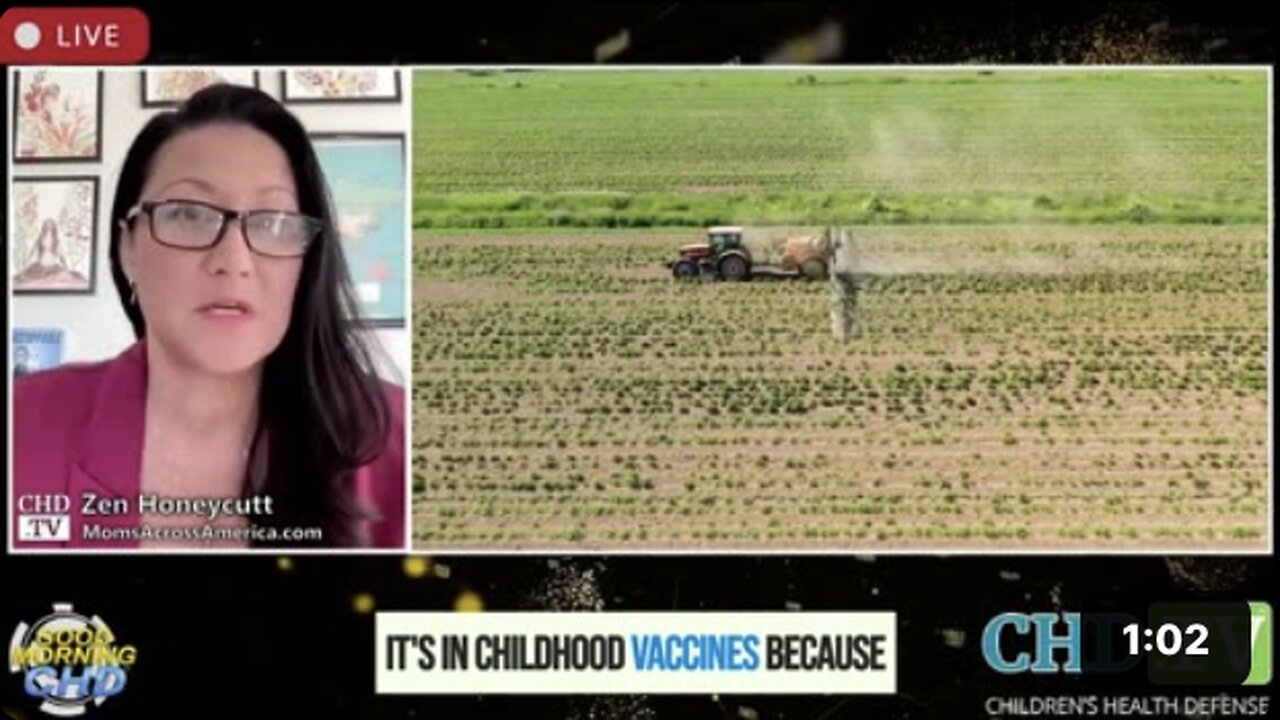 🚨Glyphosate can be found in VACCINES??