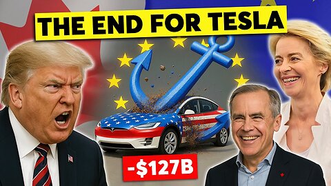 Trump FREAKS OUT as US Loses $127B in One-Day Market After EU & Canada Retaliate Trump_s Tariffs