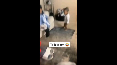 when he stumped his foot ... I knew he was now serious ... 😂😂😂