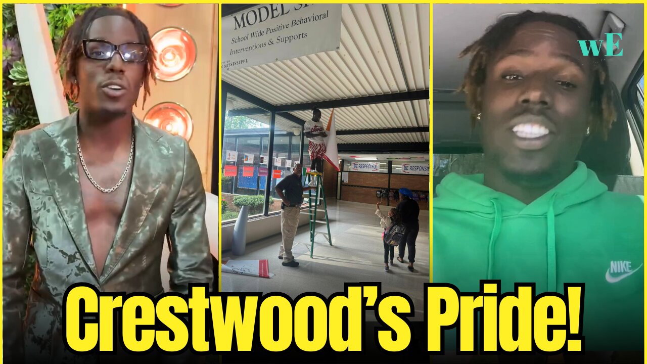 Jamal Roberts Honored for Dedication at Crestwood Elementary School