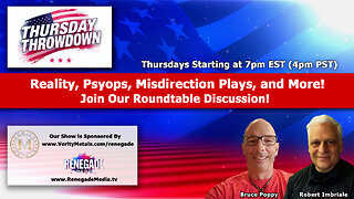 Thursday Throwdown! Lots to Discuss Today! Join us!