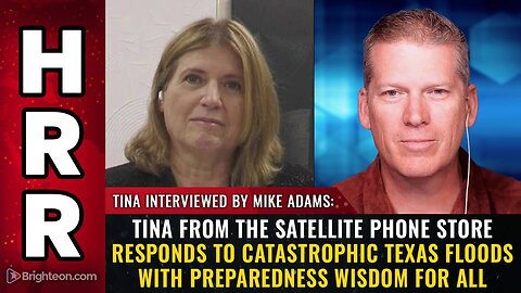 Tina from the Satellite Phone Store responds to catastrophic Texas floods