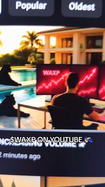 $WAXP ON YOUTUBE 🛰