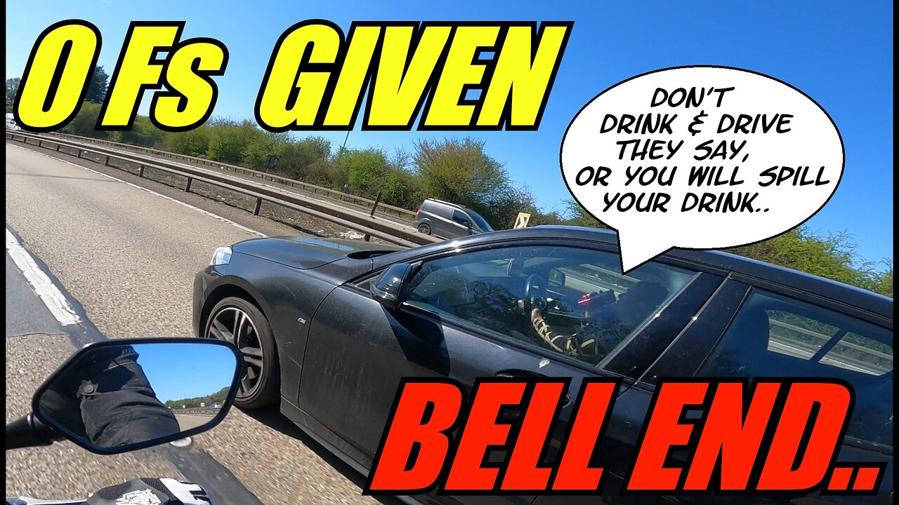 WTF CRAZY Woman Driver DRINKING from a FLESHLIGHT while DRIVING.