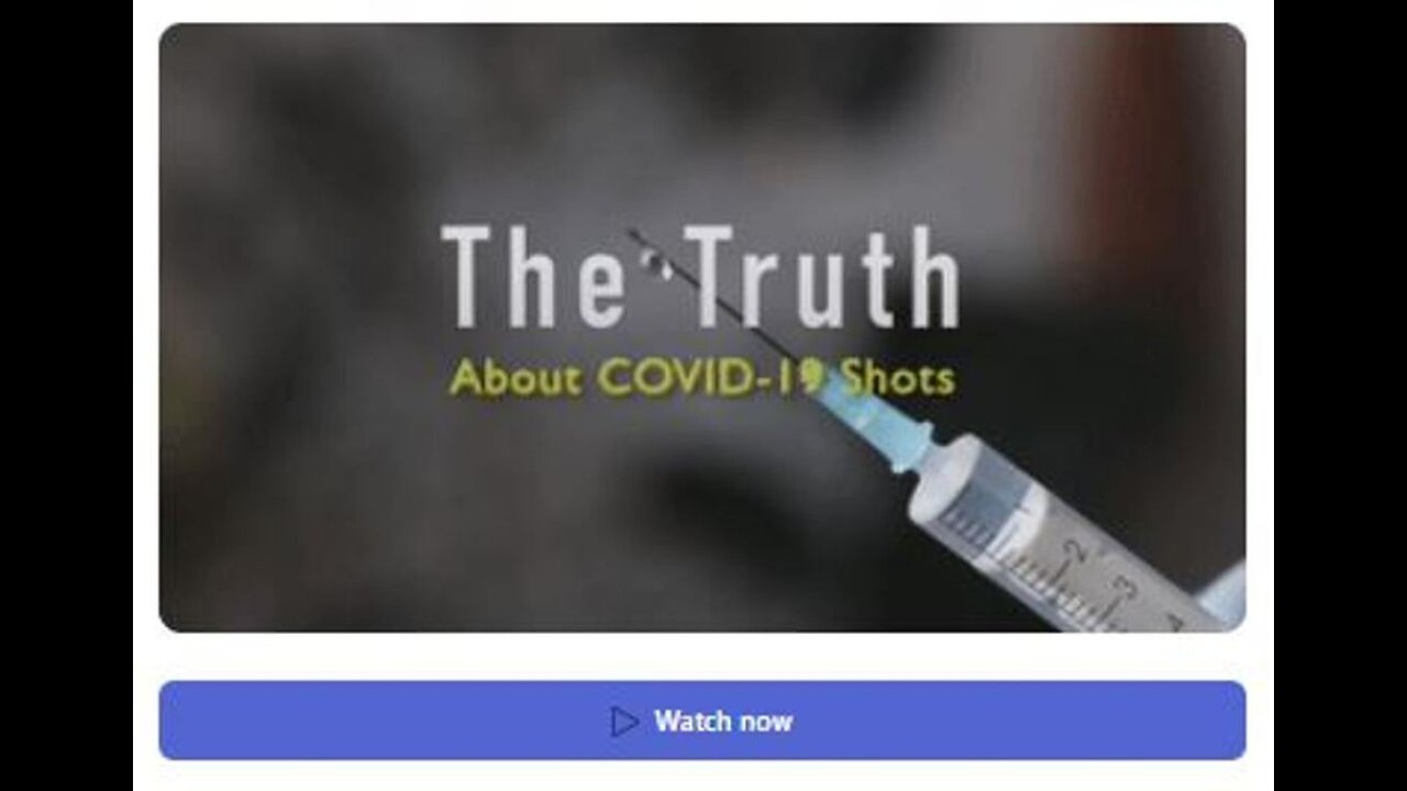 🌟💣🌟👀👀👀100% MUST WATCH - The Truth About the Covid-19 Shots- AU👀👀👀