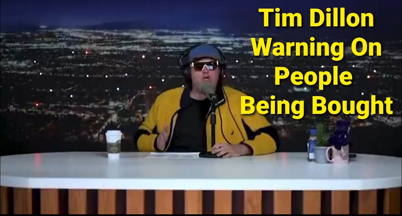 Tim Dillon Warns Palantir Is Probably Buying People For Social Media & More