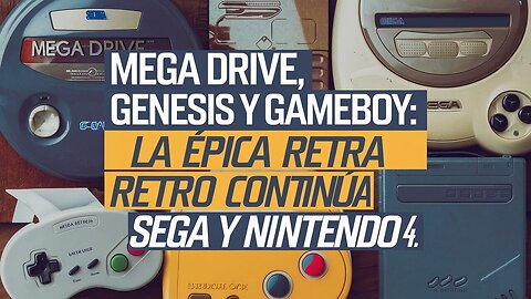 💥 SEGA y NINTENDO Parte 4 | Super Nintendo, Mega Drive, Genesis y GameBoy