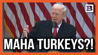 Trump Says RFK Jr. Certified Pardoned Turkeys as "First Ever MAHA Turkeys"