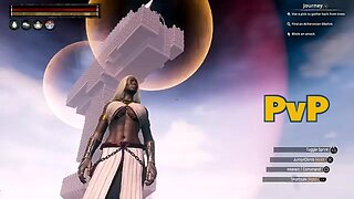 Conan Exiles Raid ADMIN Base “MESSANTION server_ Raid Castle trebuchet demon explosions Busty PvP