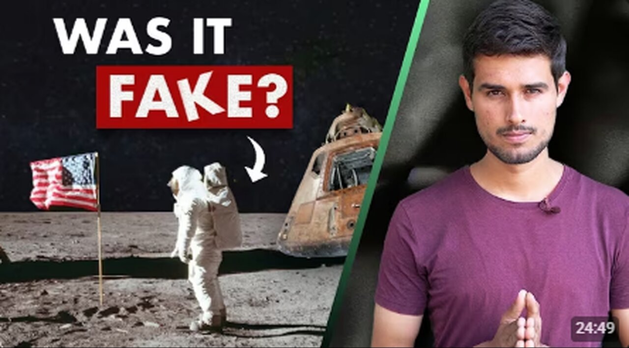 The Apollo 11 Moon Landing Mystery Neil Armstrong Dhruv Rathee