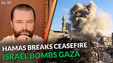 HAMAS BREAKS CEASEFIRE | Israel Retaliates & Bombs Gaza to Hell