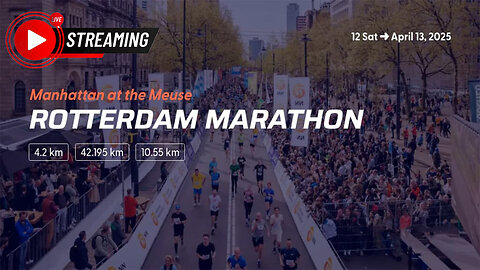 ⓁⒾⓋⒺ🔴 NN MARATHON ROTTERDAM 2025 HD