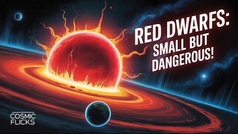Red Dwarf Stars EXPLAINED: Flare Stars, Alien Worlds & the Secrets of Small Suns 🌌
