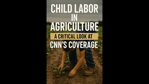 CNN's Silence: Uncovering the Truth About Child Labor in Agriculture in Recent California Raid