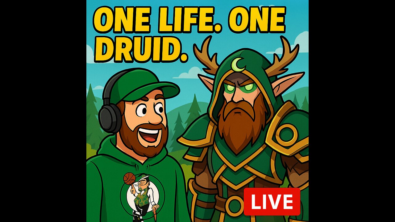 LIVE: First Pro World of Warcraft Hardcore Streamer on Rumble! 💀 Leveling to 60 or Die Trying