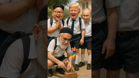 World Leaders Play with Fire At School!Kim & Netanyahu Epic Fail