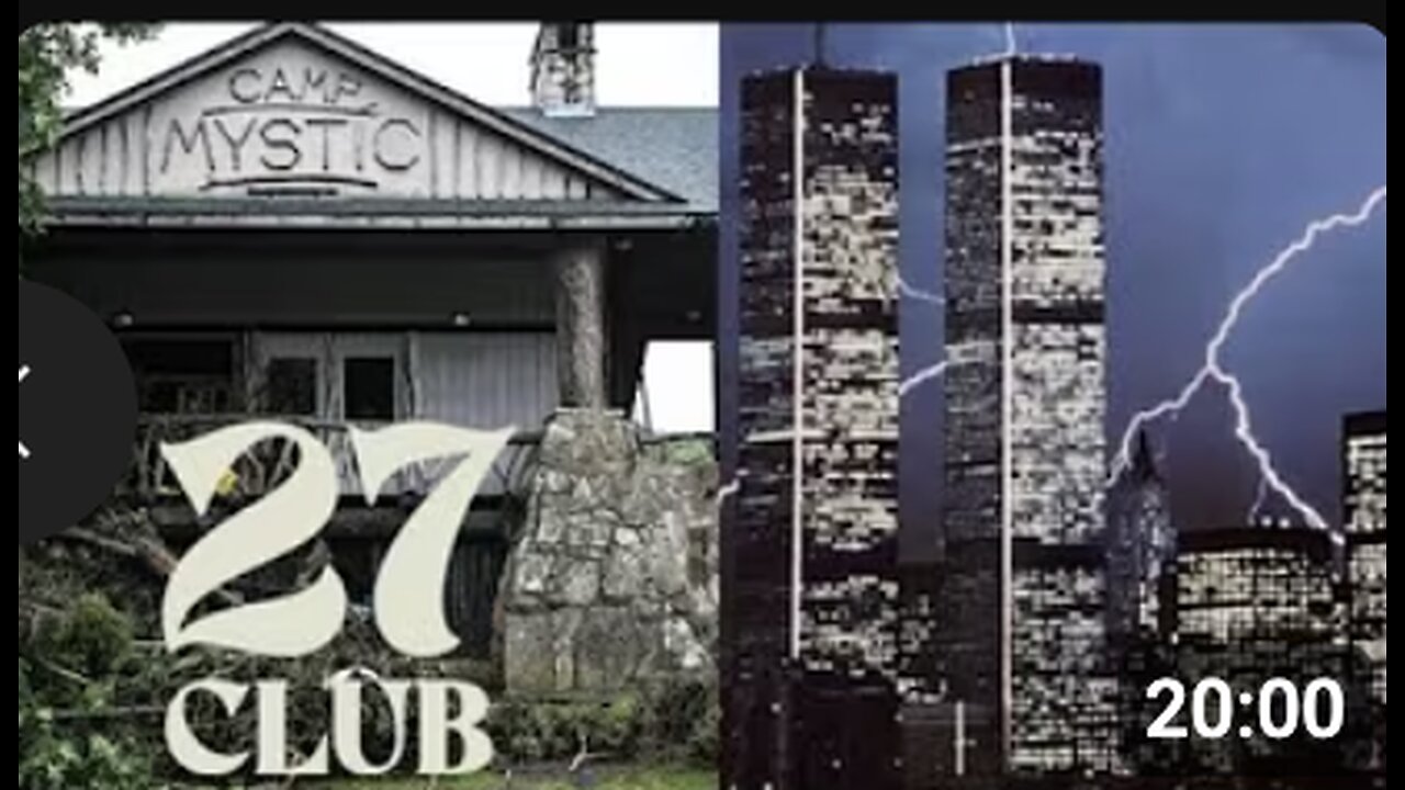 THE TEXAS FLOODS IS THEIR 9`11 WEATHER EVENT NEEDED FOR AGENDA 2030 & THE CAMP MYSTIC 27 CLUB!