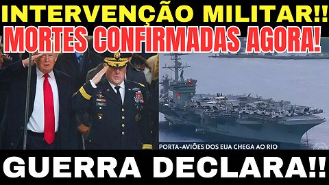 URGENTE!! TROPAS AMERICANAS CHEGAM AO BRASIL!! BOMBA EXPLODE NO PLANALTO!! A CASA CAIU...