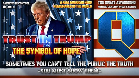 ✅TRUST IN TRUMP: THE SYMBOL OF HOPE
