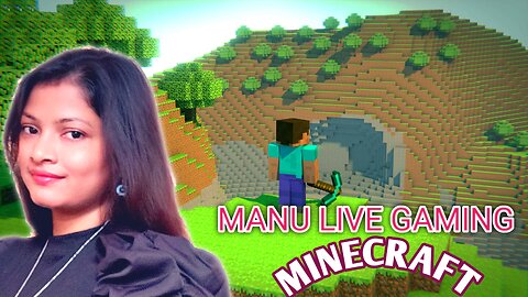 Minecraft live stream with manu indian