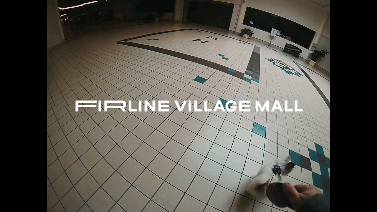 Was at the mall