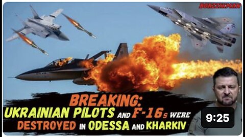 "MiG-31s Destroy Three F-16s Following Russian Identification of Ukrainian Pilots"