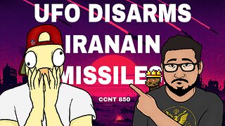 UFO Disarms IRANIAN HYPERSONIC Missiles! - CCNT 850
