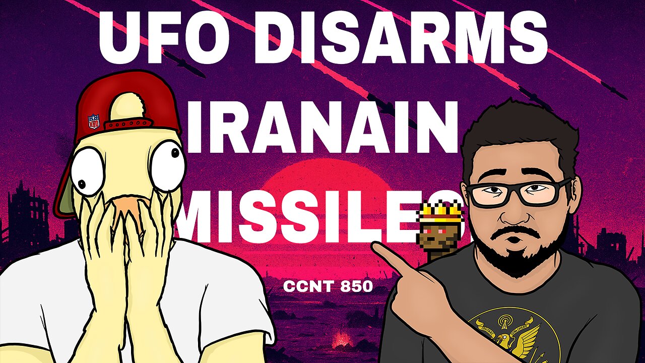 UFO Disarms IRANIAN HYPERSONIC Missiles! - CCNT 850