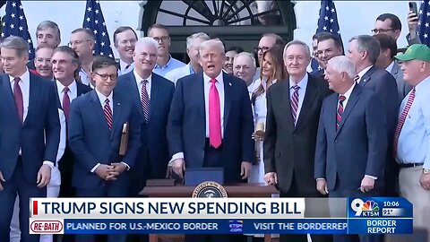 Trump signs 'big beautiful' budget bill into law