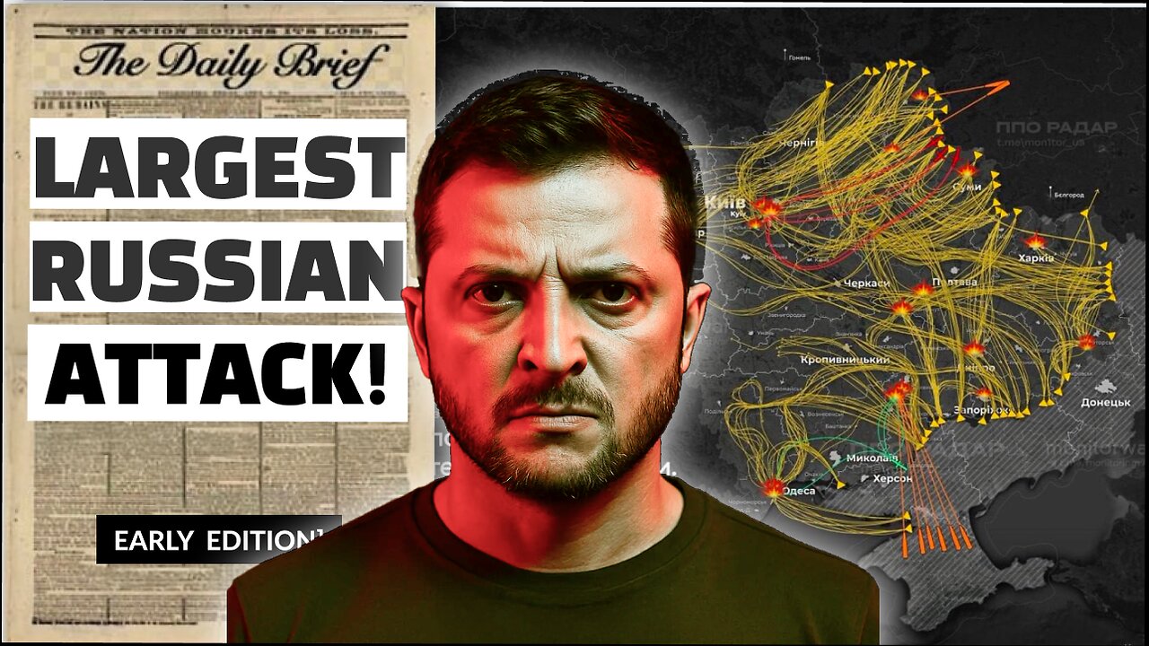 Putin's LARGEST EVER Night Attack & Ukraine's Stunning Response