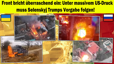 🔥Front kippt rasant: Selenskyj unter US-Druck – Trumps Plan erzwingt Entscheidung!⚡ Ukraine krieg