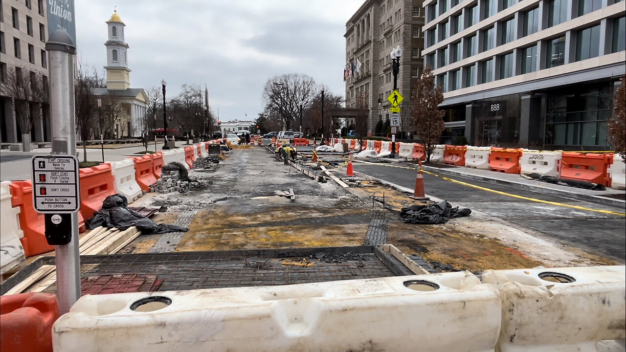 Black Lives Matter Plaza Dismantled in Washington, D.C.