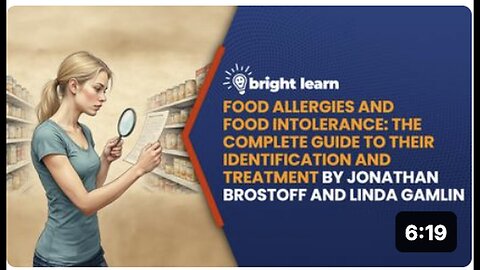 "Uncover Food Allergies & Intolerance: A Comprehensive Guide by Dr. Jonathan Br on BrightLearn"