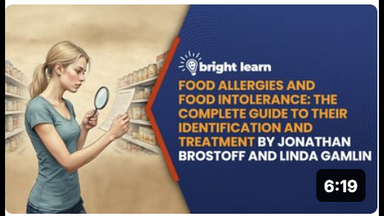 "Uncover Food Allergies & Intolerance: A Comprehensive Guide by Dr. Jonathan Br on BrightLearn"
