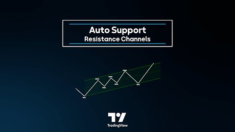 🎯 Auto Support Resistance Channels Indicator _ Top/Down Signal on #Tradingview [#TradingFinder]
