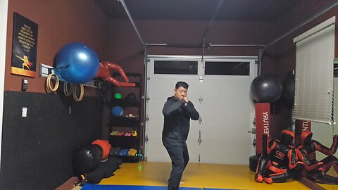WTD Front Heel Kick to Front Kick sequential