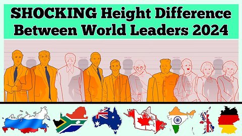 Height Difference Between World Leaders