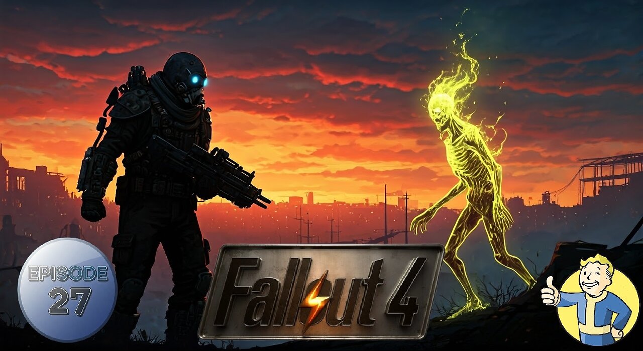 Fallout 4 Ep 27: Lexington is a War Zone - Raiders in apartments & Ghouls in the Laundry! #fallout4