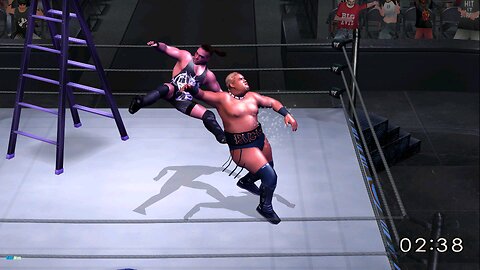 Rob Van dam vs Rikishi |TLC |π🪜🪑 SmackDown Here Comes the Pain |#💪 Rvd👎 # Frog Splash# Codman