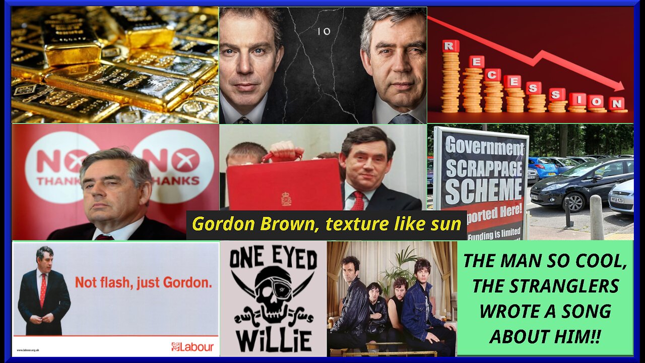 Gordon Brown, A Prime Minister, With his “Eye on the Prize.”