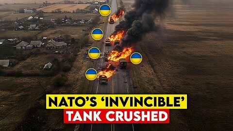 BREAKING: Russia’s $500 Drone Destroys NATO’s Million-Dollar Tank!