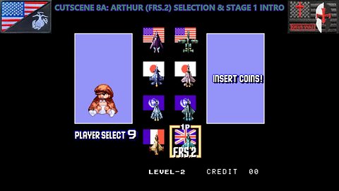 The Cutscene Project: "ソニック・ウイングス2" [Arthur (FRS.2)] (Arcade - 1994) [JP Version]